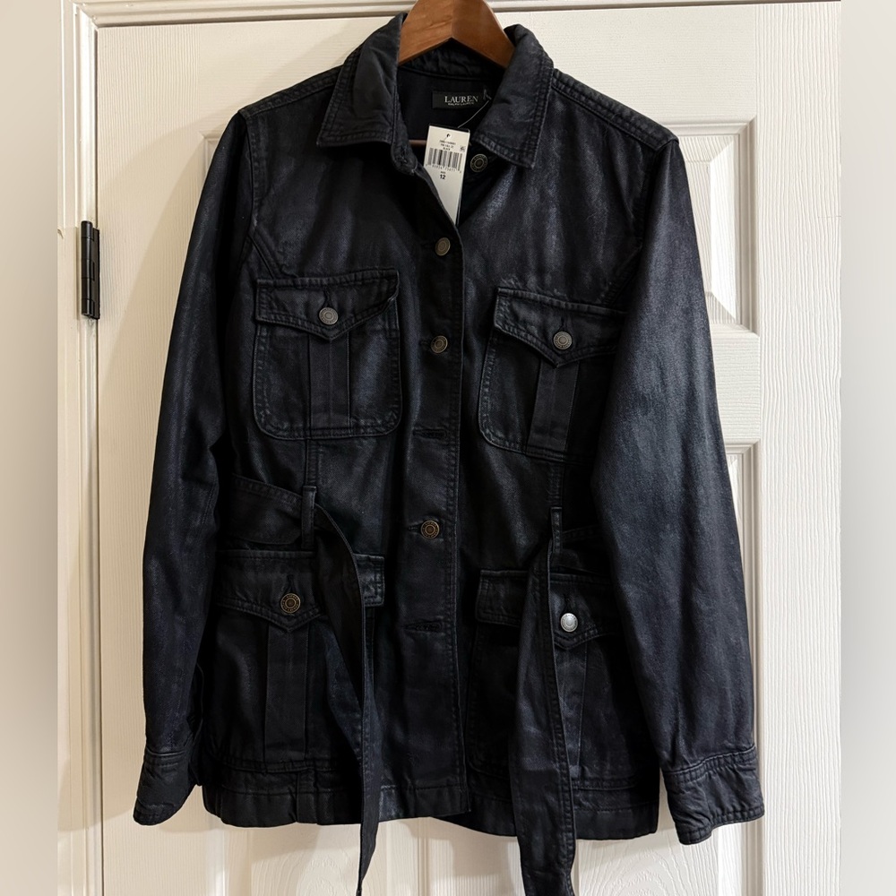Ralph Lauren Black Jean Jacket